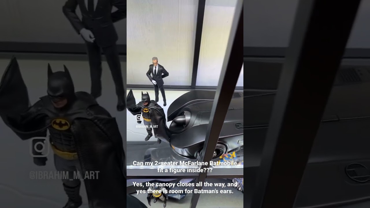 2-Seater McFarlane Batmobile?? #batman #mcfarlane #shorts