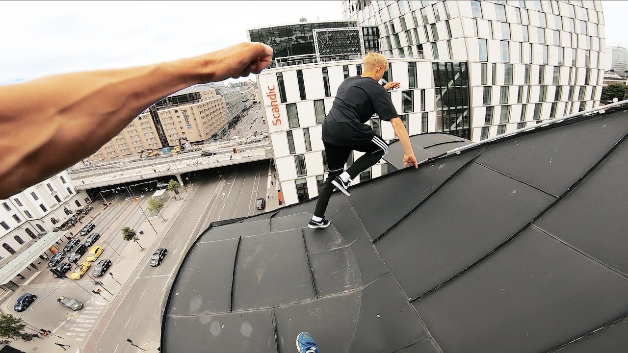 Rooftop Parkour Training | Stockholm
