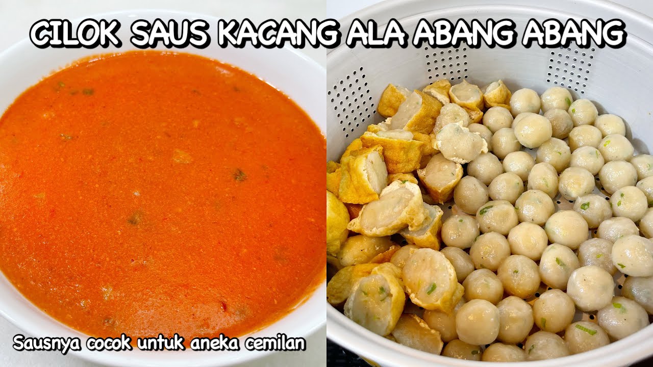 CILOK SAUS KACANG ALA JAWA TIMUR | SAUS KACANG BEDA DARI YANG LAIN