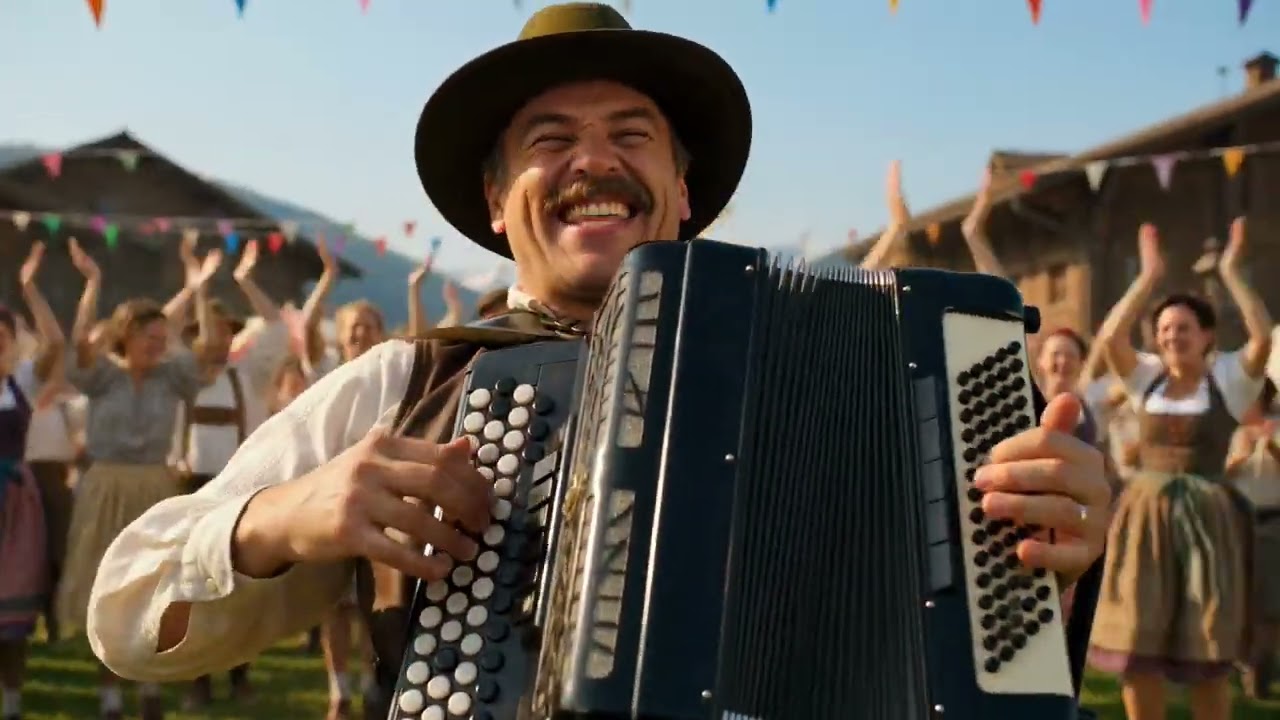 German Alps Festival 🎵 Polka, Waltz & Traditional Brass Band Cheer | Bavarian Folk Today