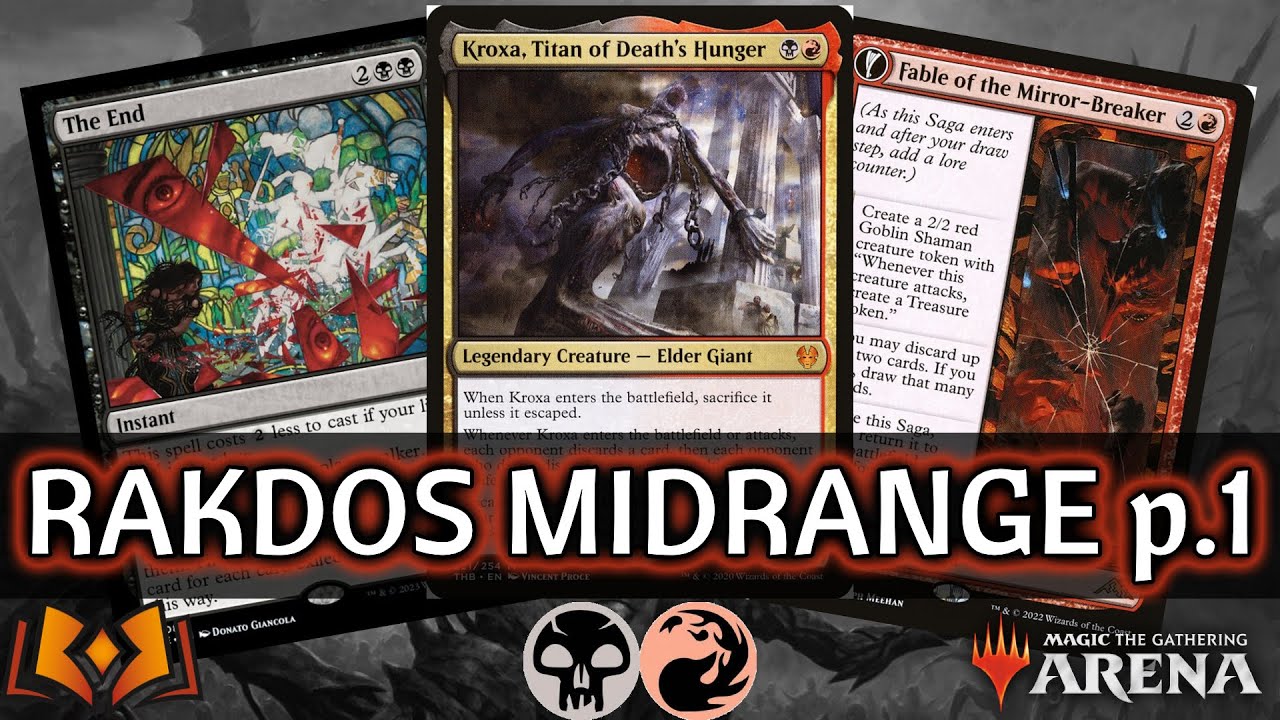 ⚫🔴 Rakdos Midrange, part 1 | MTG Arena | Explorer | BO3 | Wilds of Eldraine