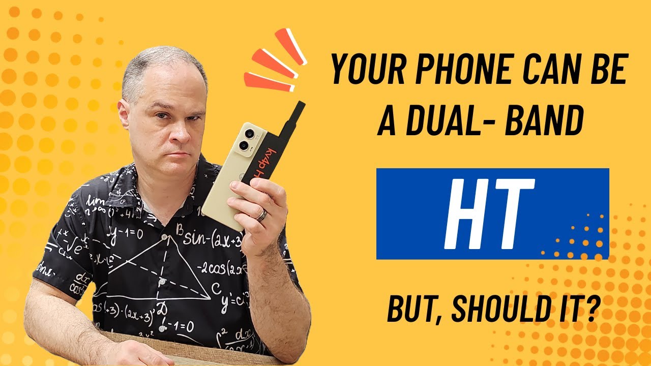 KV4P HT. Should your phone also be a radio?