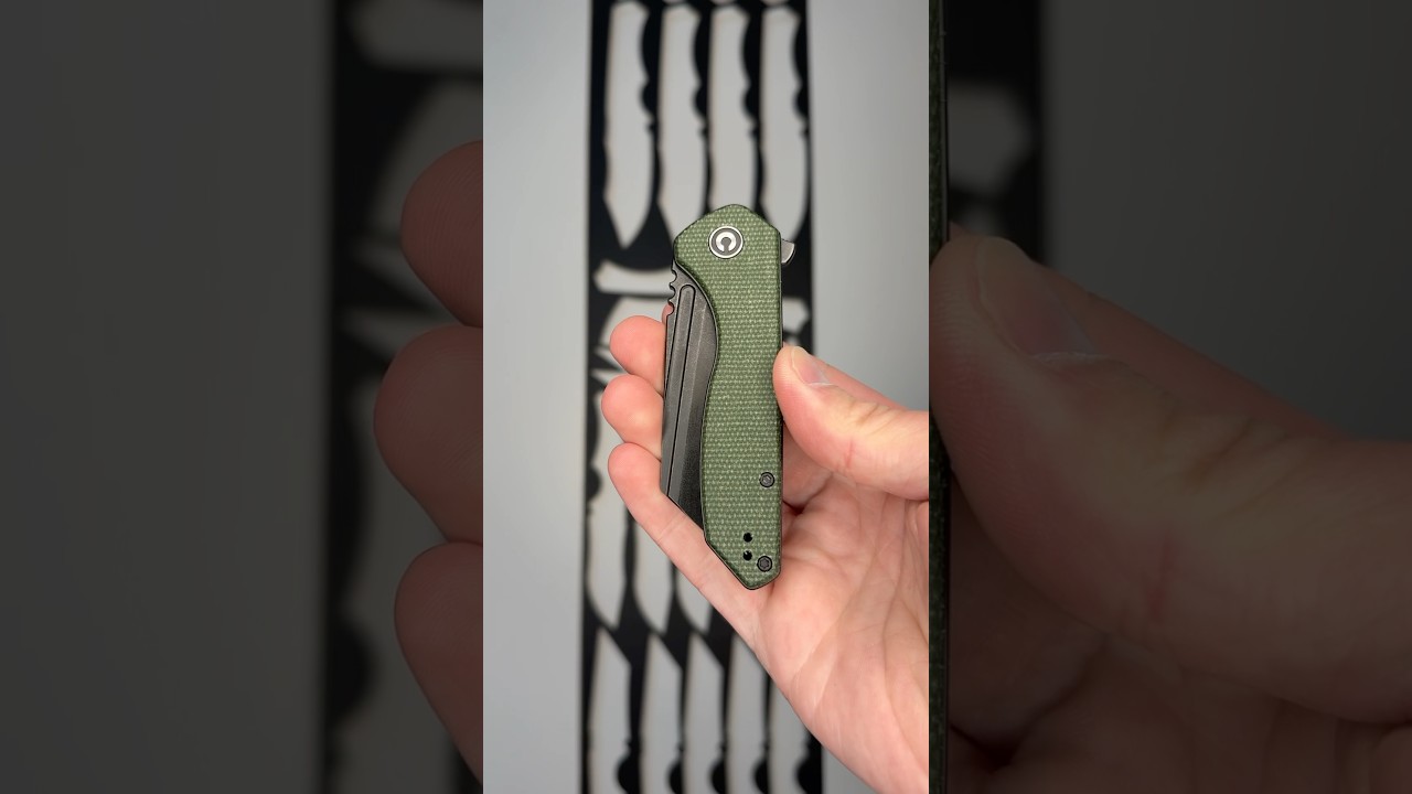 Civivi Brian Brown ExOne Green Canvas Micarta | @CiviviKnife