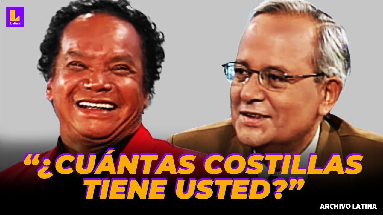 CÉSAR HILDEBRANDT Y MELCOCHITA: ENTREVISTA CUANDO EL COMEDIANTE QUERÍA SER CONGRESISTA