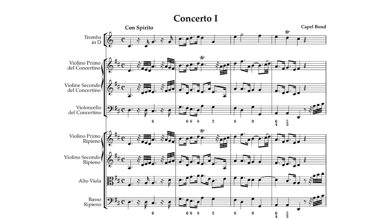 Capel Bond - Trumpet Concerto in D Major