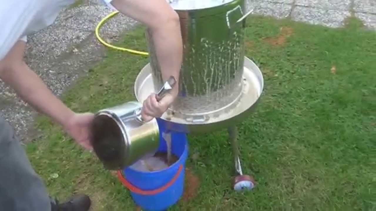 LANCMAN-Hydropresse 55 L; Wasserstrahlpresse im Einsatz: beeindruckend!