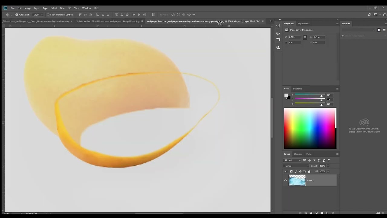 mango manipulation  photoshop tutorial