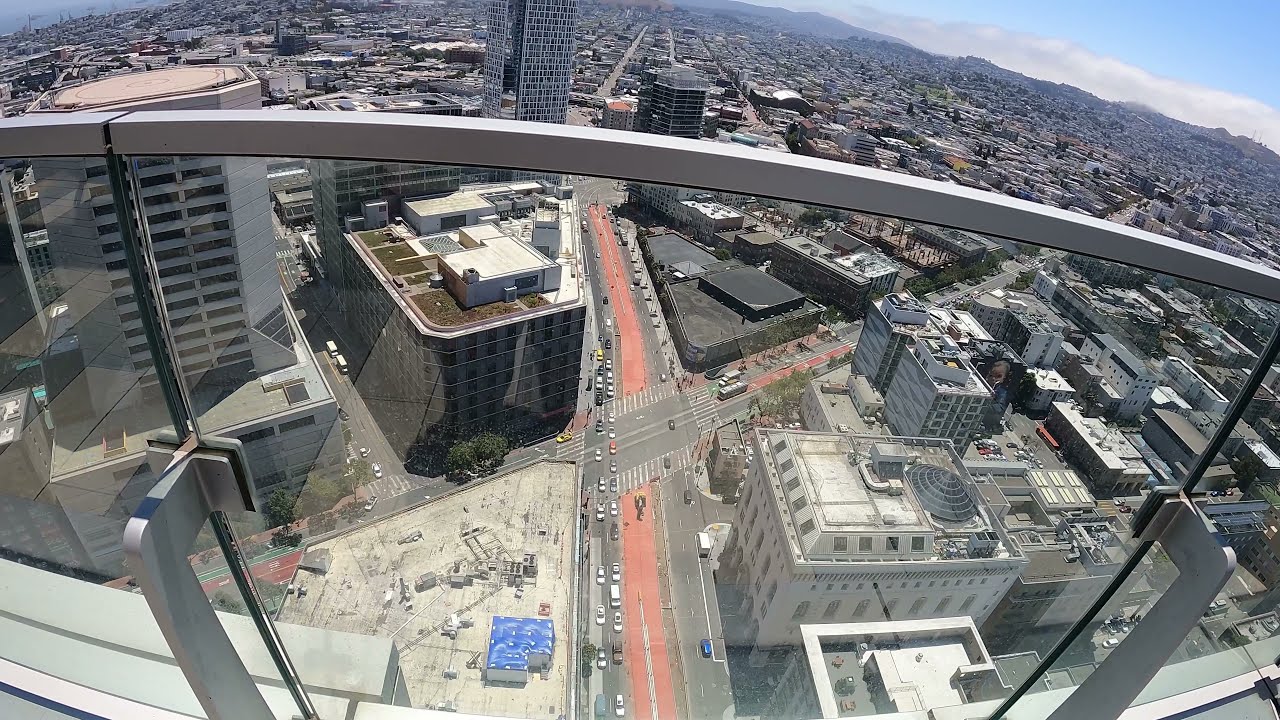 100 Van Ness rooftop tour in San Francisco ￼