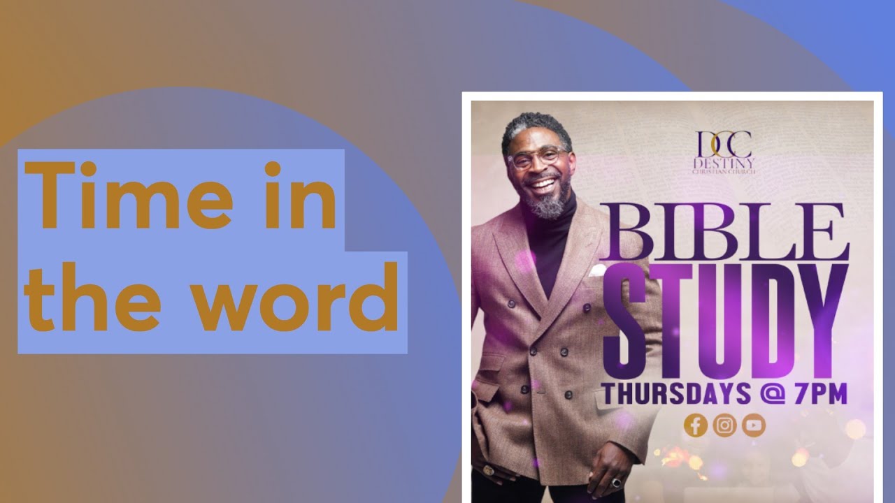 Bible Study w/ Bishop J 📱