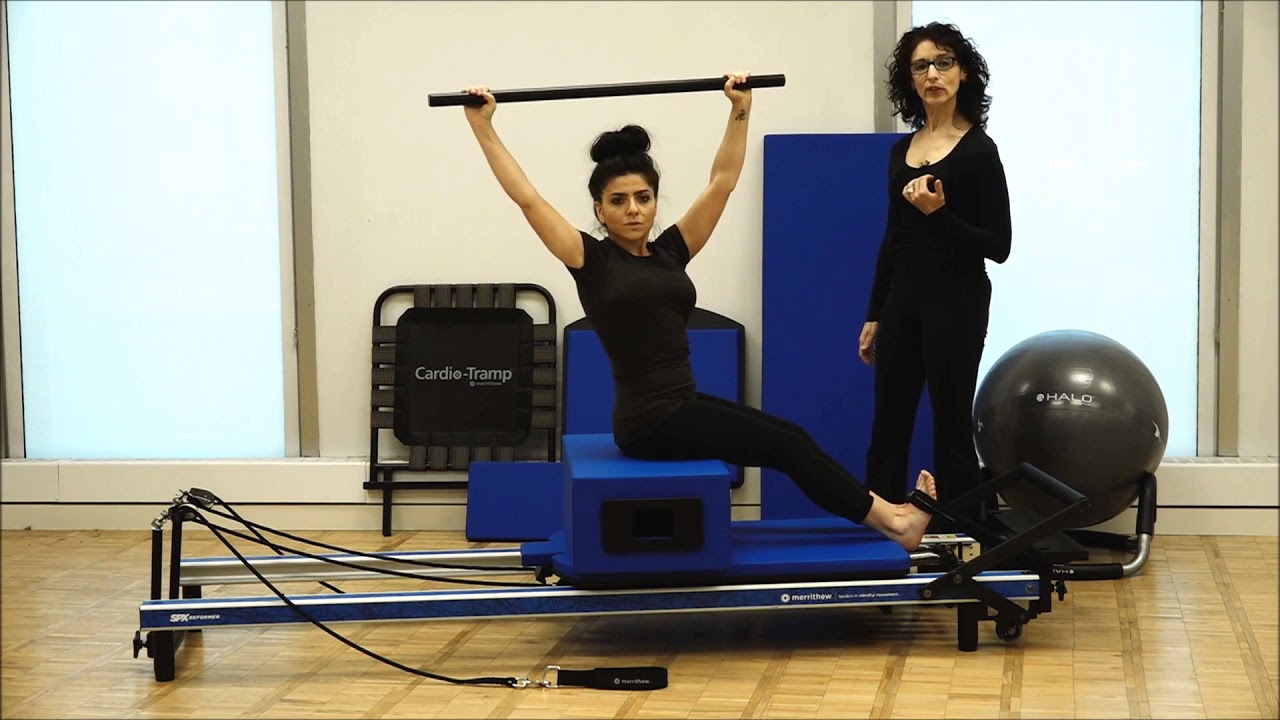 STOTT PILATES® Exercises for At-Home Workout | Twist on the Short Box