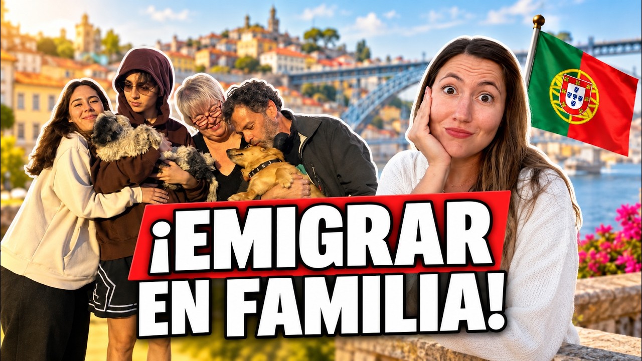 EMIGRAR en FAMILIA y con MASCOTAS a PORTUGAL / Cómo ingresar a los CHICOS a la ESCUELA?