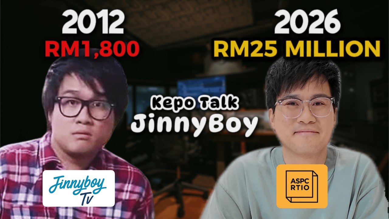 How @Jinnyboy built a RM25 mil media business empire | Kepo Talk Ep. 5