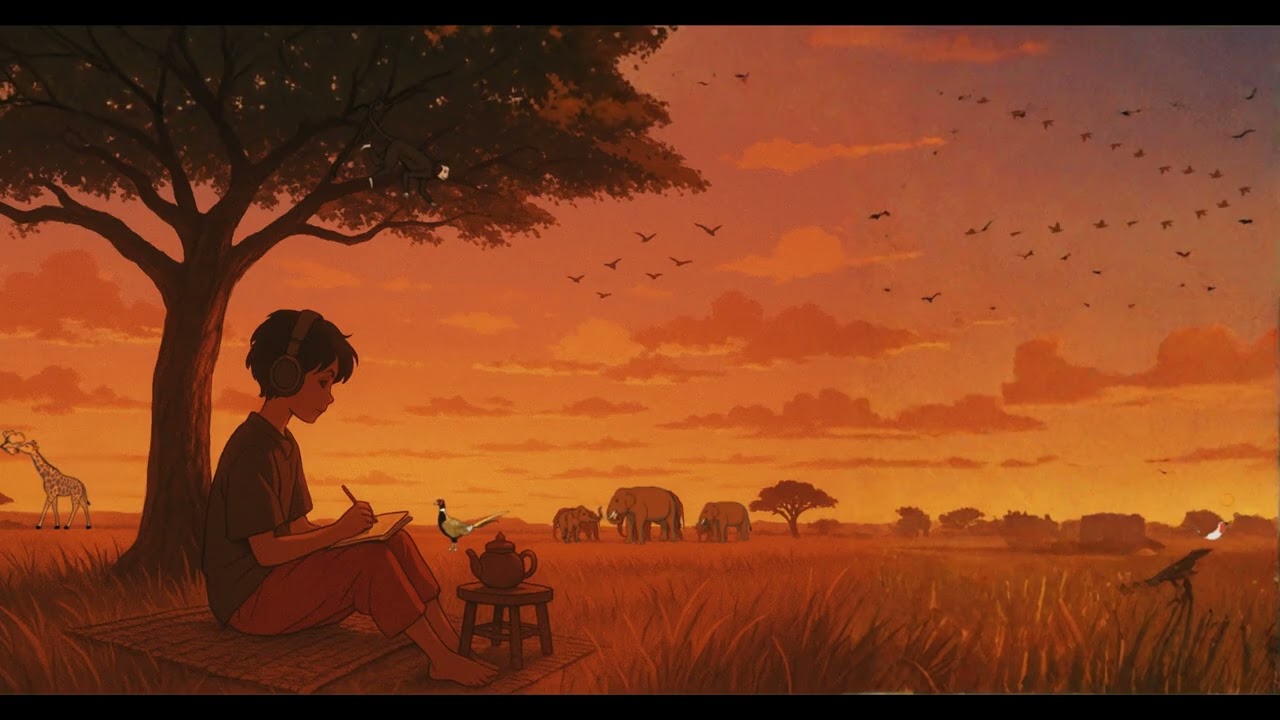 Savanna Dreams | African Lofi Beats to Relax/Study To