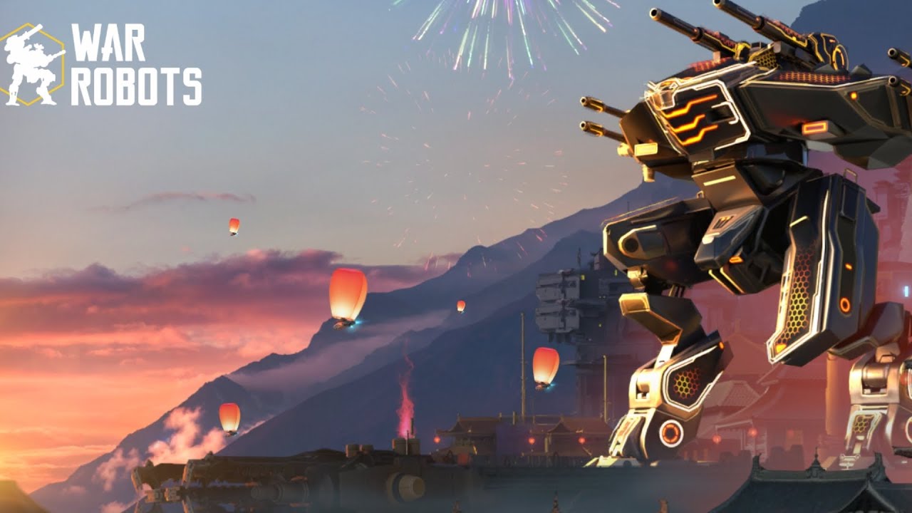 Playing War robots. (It is a very fun game)and (I didn't get to finish the video)