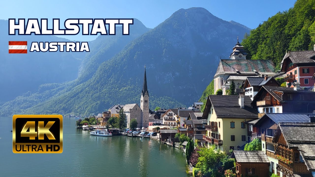 The amazing Hallstatt, Austria - Walking Tour [4K video]