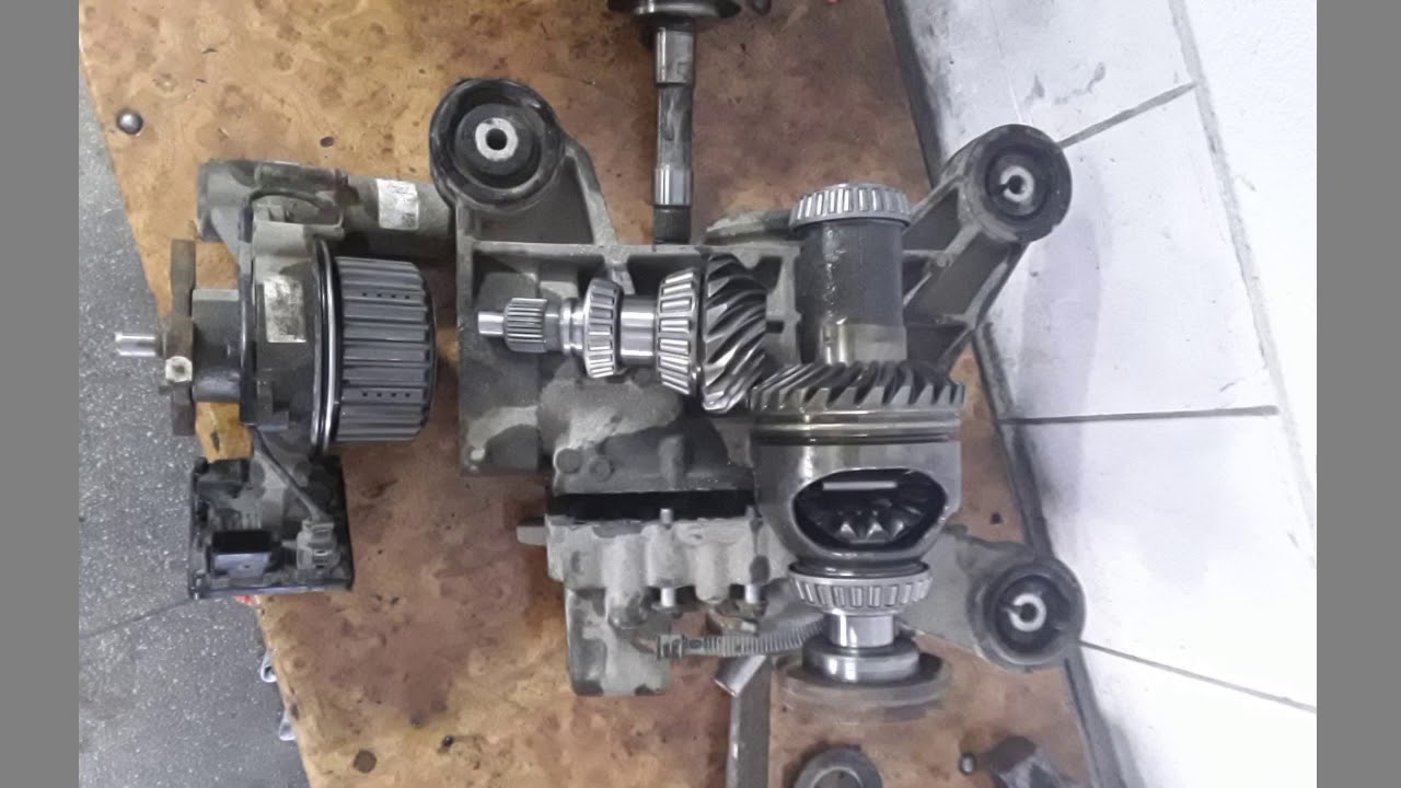 Rear diferential Skoda 2015. Haldex coupling 5 generation. Part 2