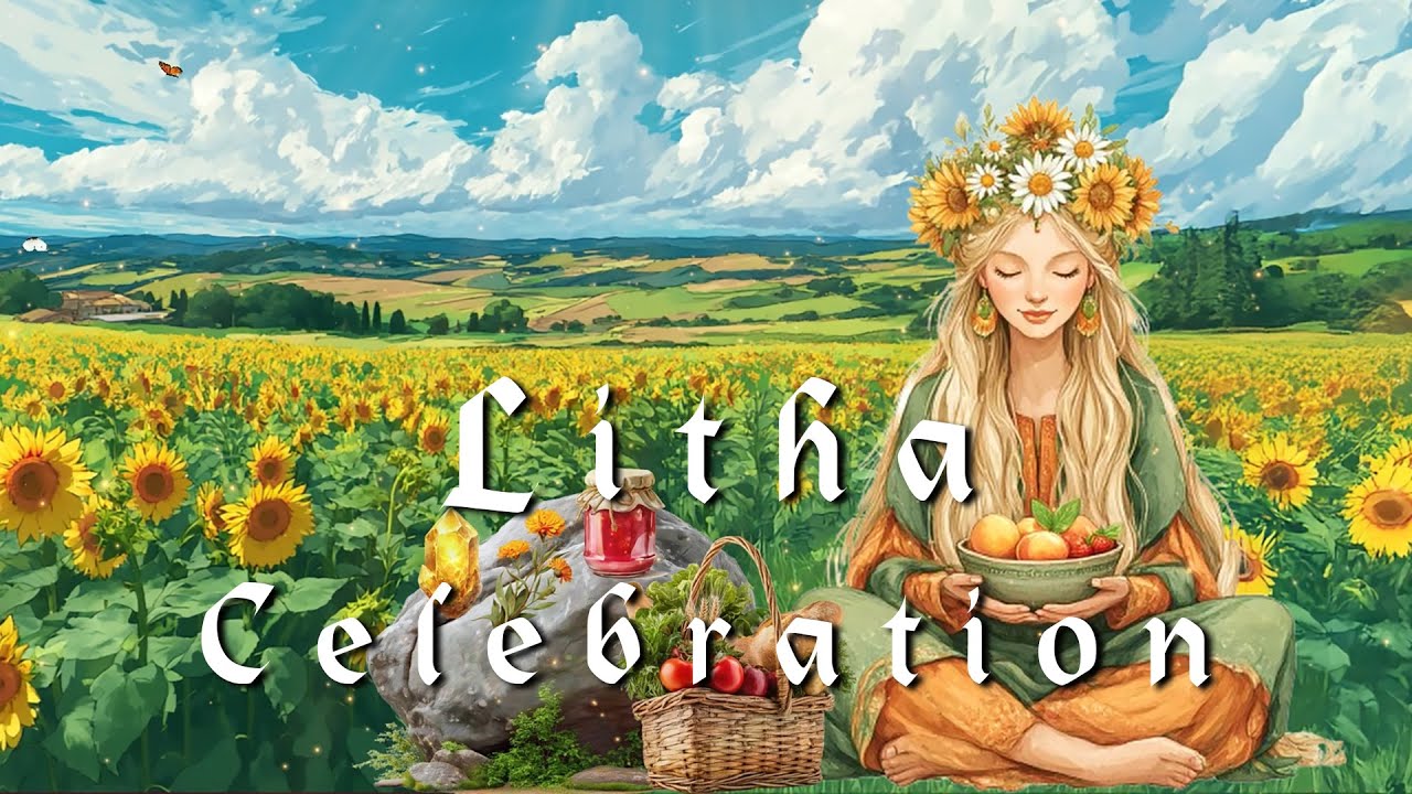 Litha Celebration ☀️Celtic Harp Music for the Summer Solstice 🌻 A Celebration of Light and Earth