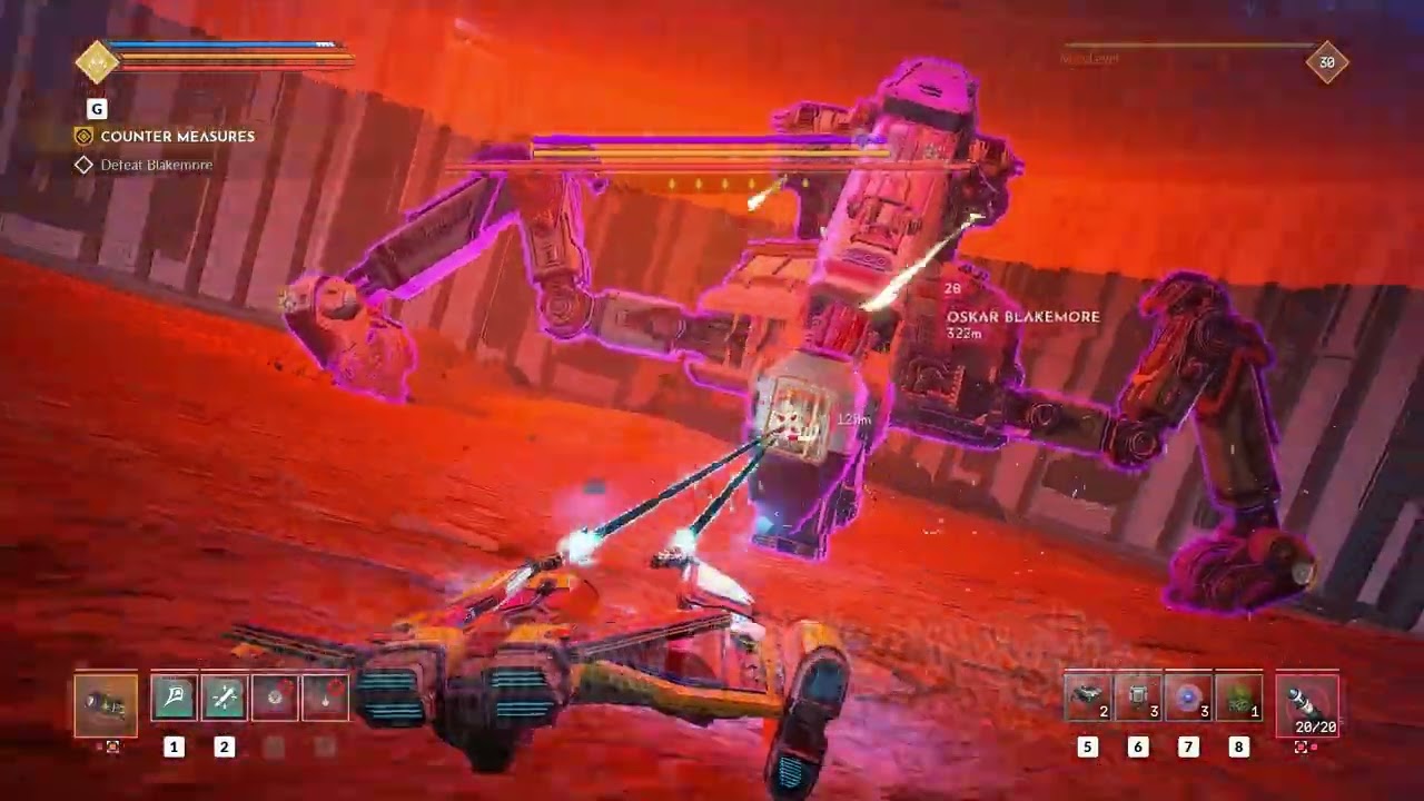 Finally, Blakemore is coming out of his hiding ( Boss Fight )