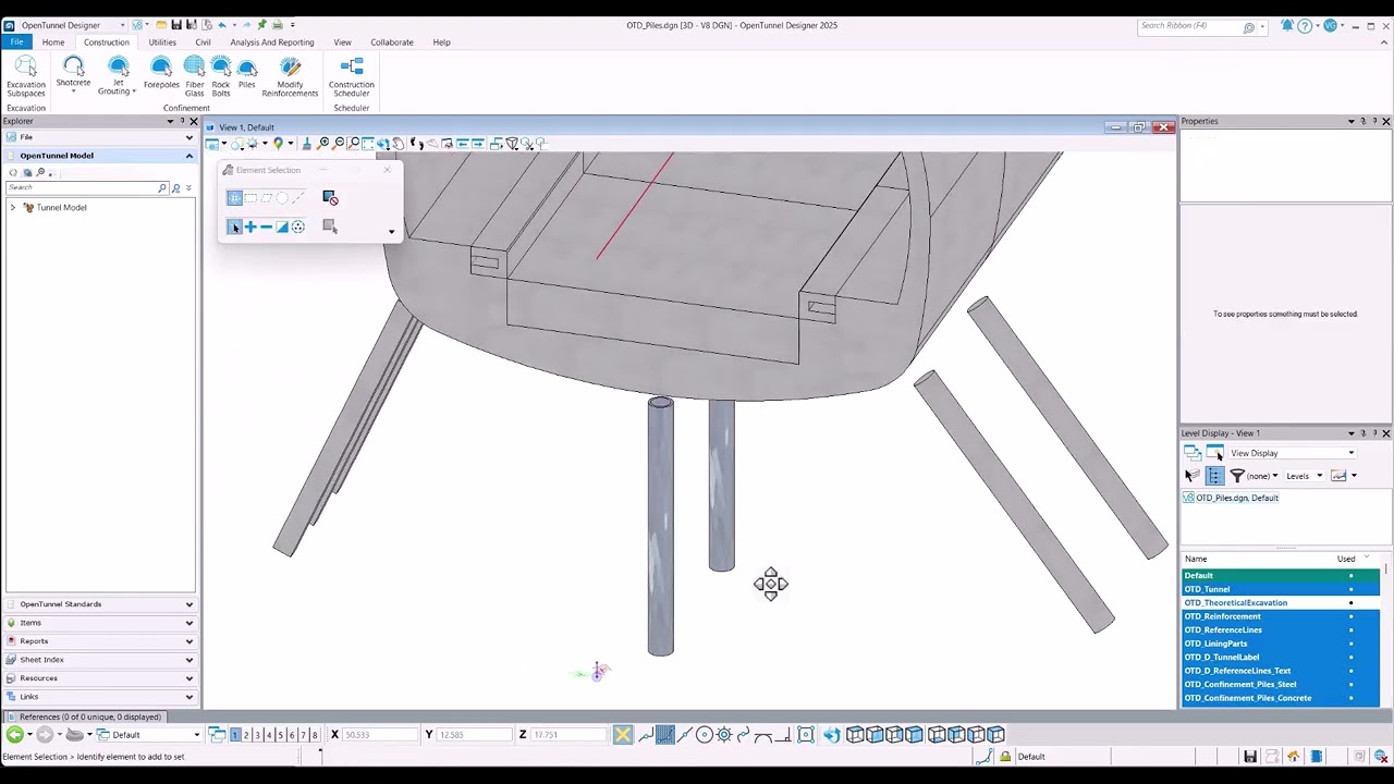 05 Model piles