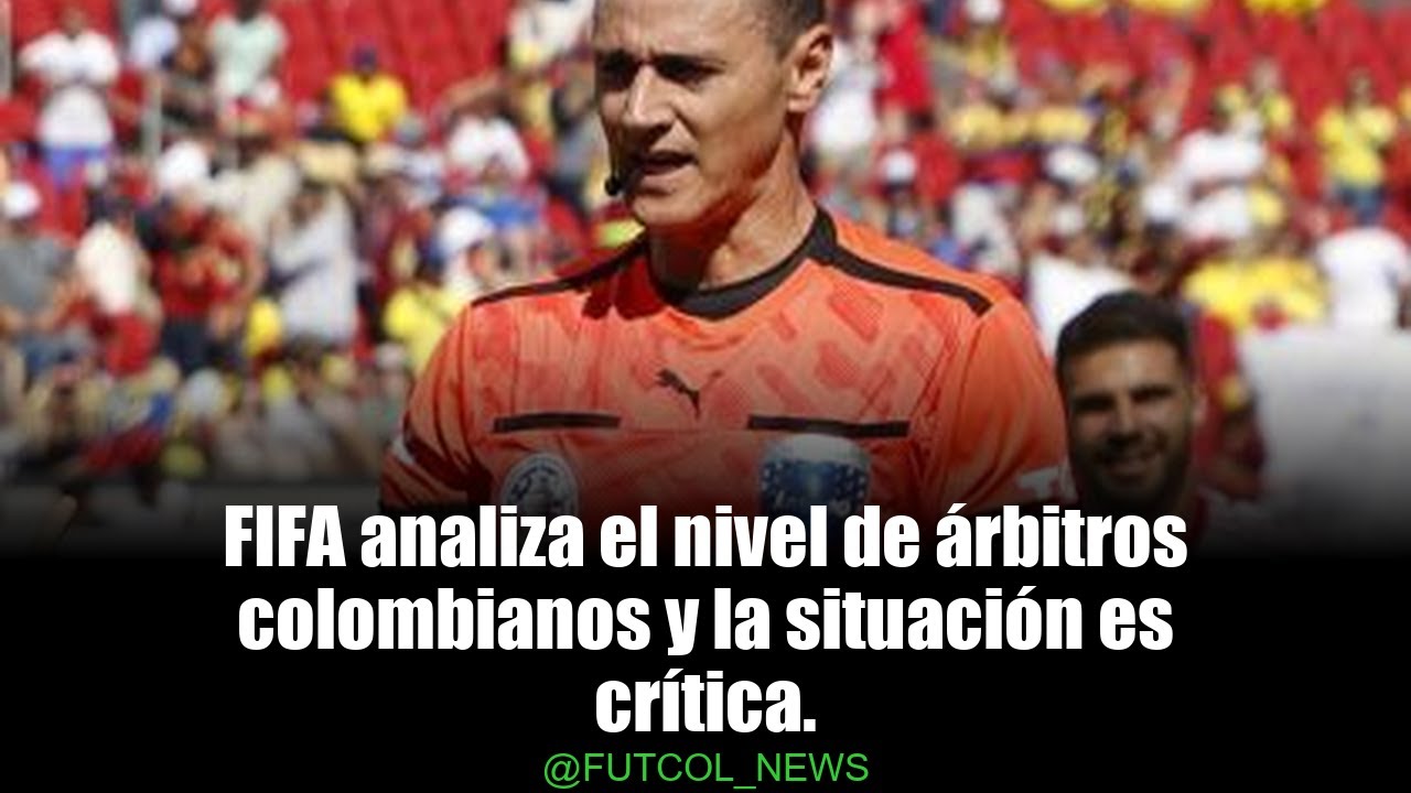 &iquest;Colombia sin &aacute;rbitros en el Mundial 2026?