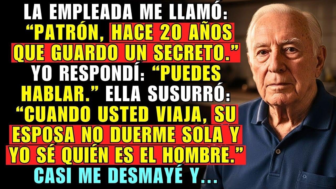 LA EMPLEADA ME LLAMÓ: 