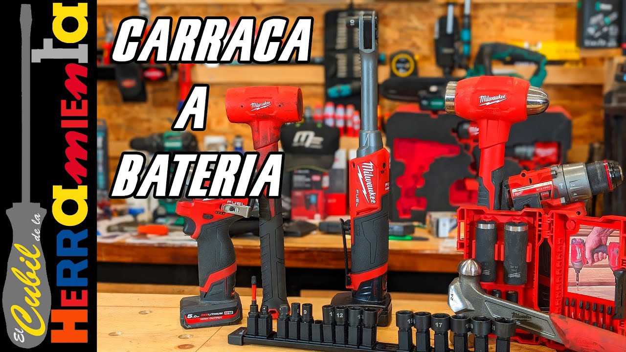 ¿LA MEJOR CARRACA A BATERIA PARA TALLER? MILWAUKEE M12 FPTR