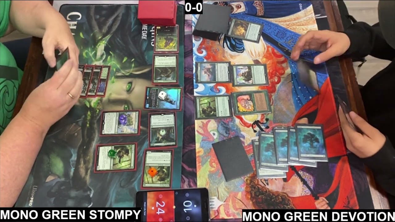 Pioneer - Mono Green Stompy Vs Mono Green Devotion