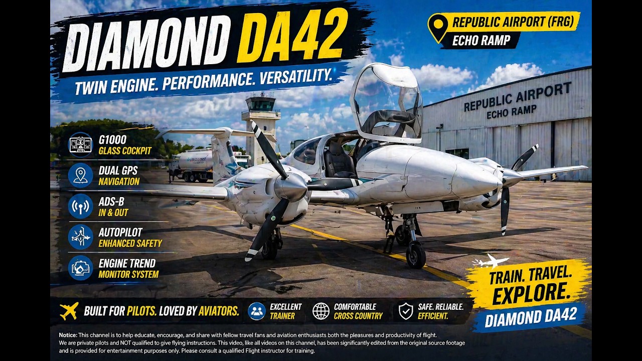 An Introduction to the Amazing  DA42 🛩🛩🛩