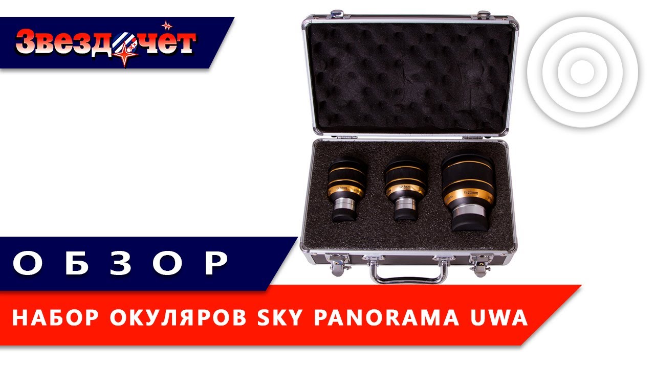 Набор окуляров Sky-Watcher Sky Panorama UWA ★ Обзор