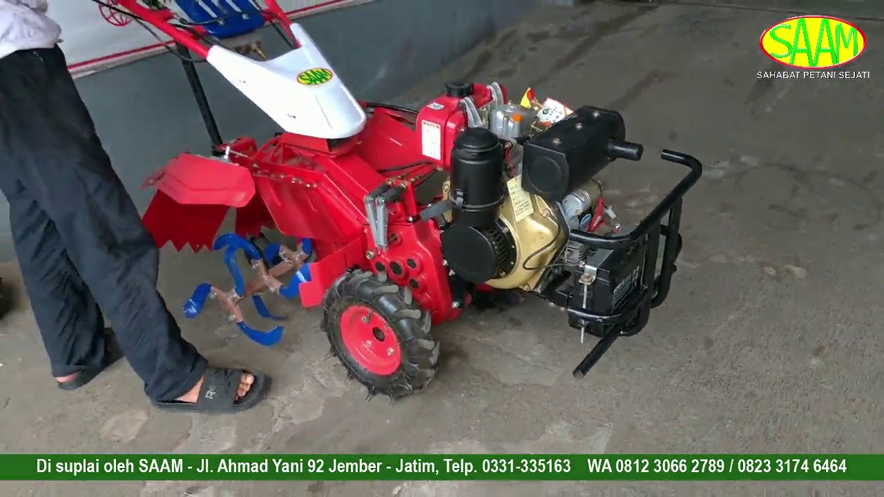 Pengenalan Mini Tiller Cultivator Tipe SAAM MT173F2