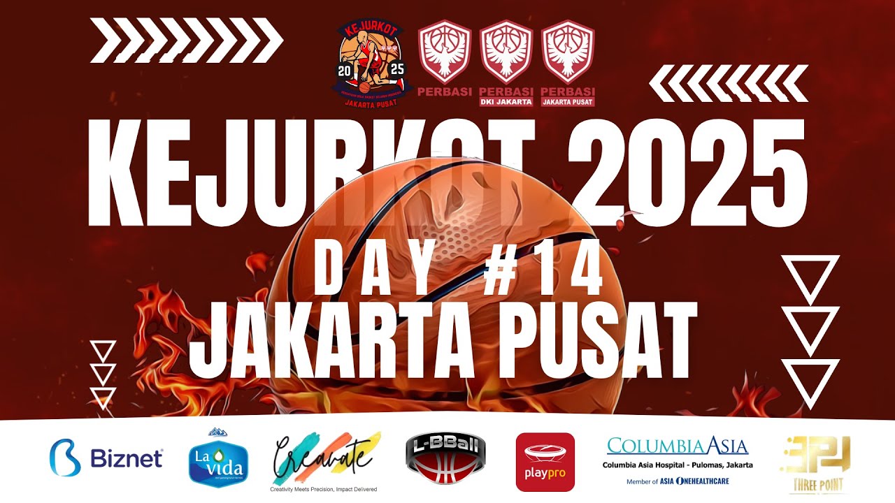 [PERBASI - KEJURKOT JAKARTA PUSAT 2025 ] GAME 89 - VICTORIA vs PS ROAR | 16 PUTRA | POOL A