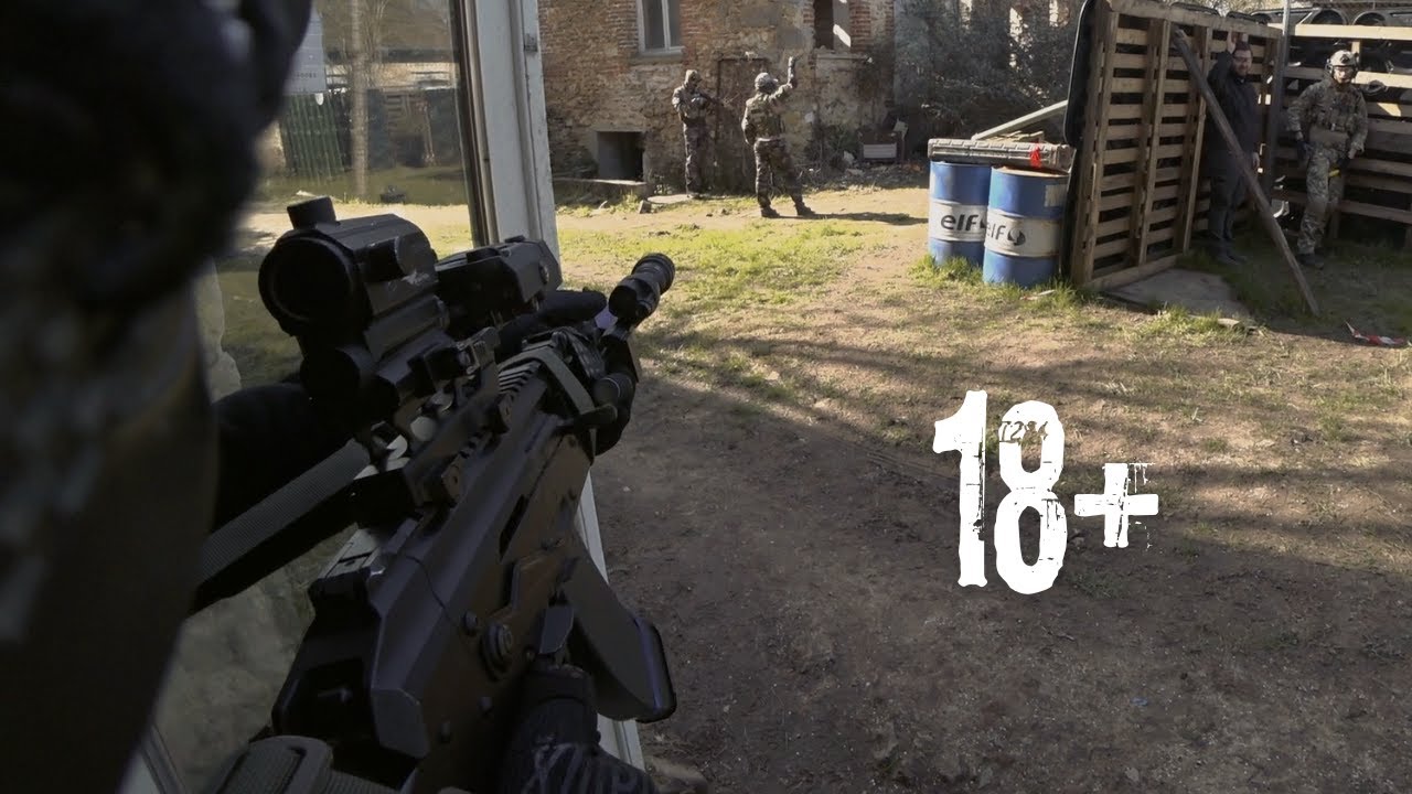 AIRSOFT_ clearing the area +18