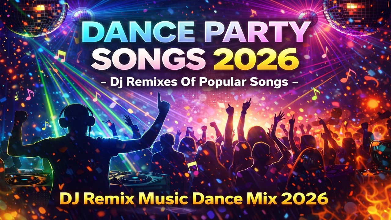 DANCE PARTY SONGS 2026 - Dj Remixes Of Popular Songs - DJ Remix Music Dance Mix 2026