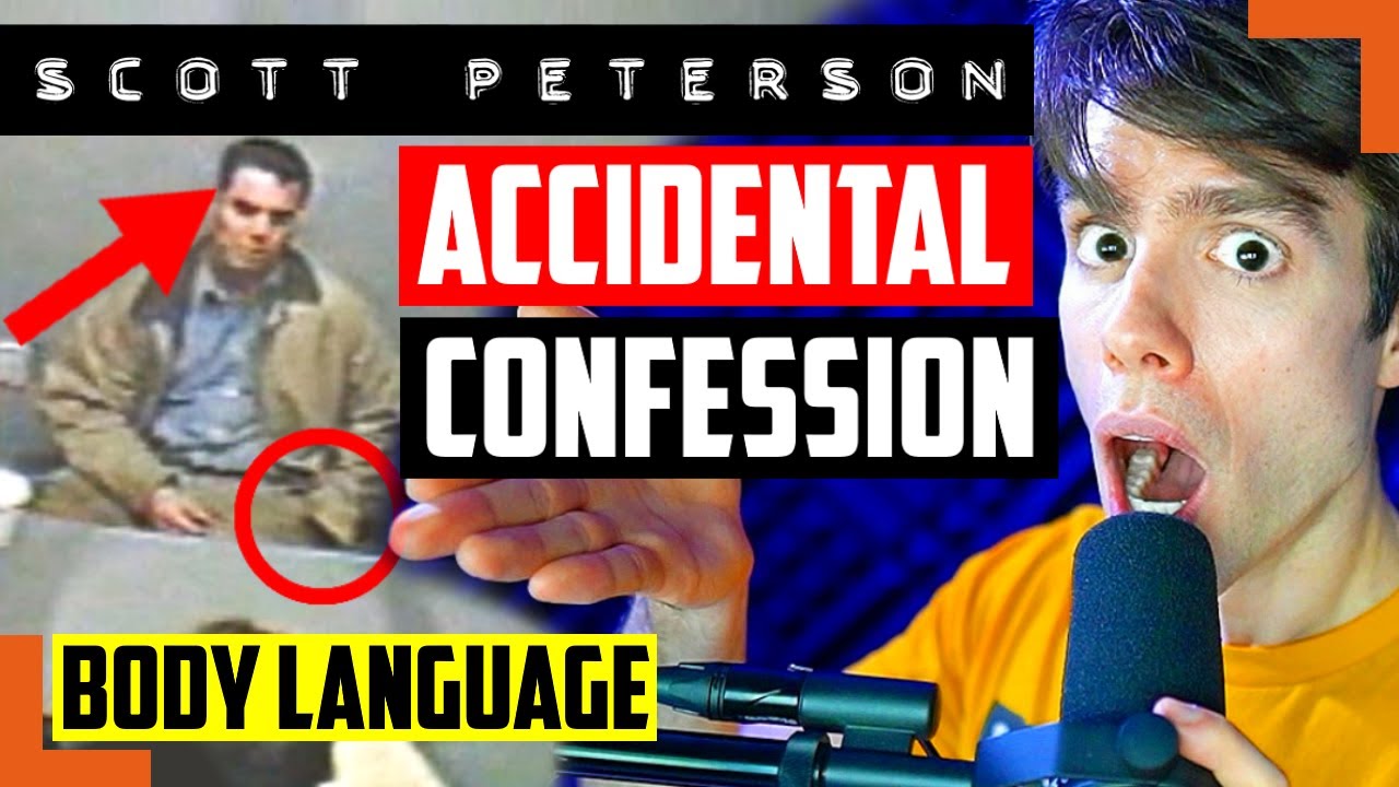 Watch How Scott Peterson ACCIDENTALLY CONFESSES With Body Language - Rarely Seen Interrogation