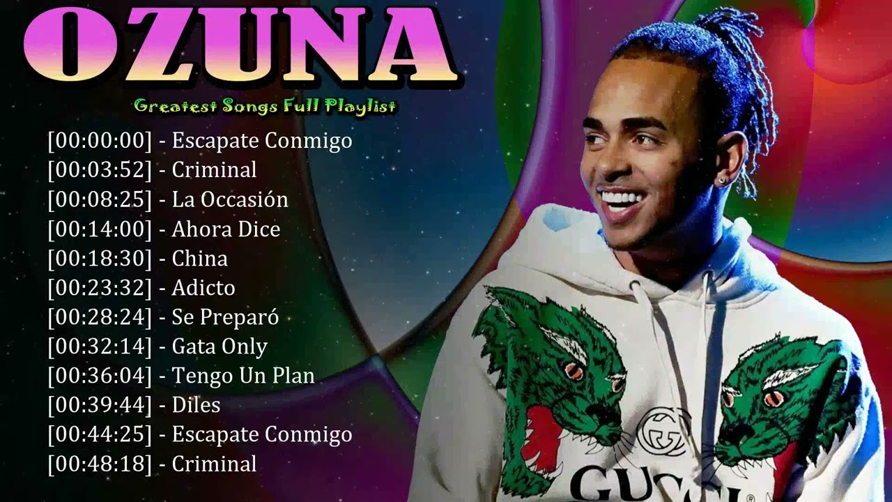 Ozuna - His melodies spread warmth excitement and global appeal 🌍💫