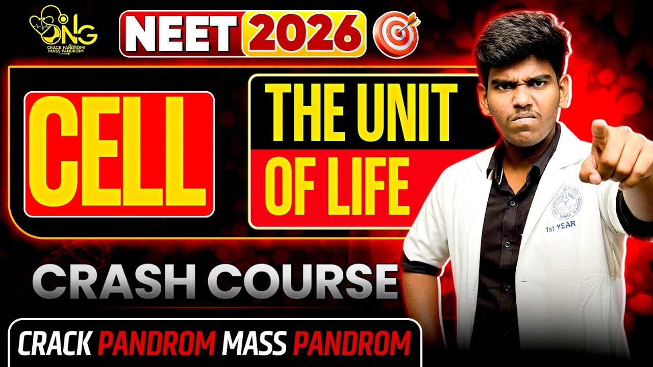 CELL UNIT OF LIFE - ONE SHOT🔥💯VIDAMUYARCHI 2.0 NEET 2026💛🤟BY STANLEY MEDICO💛🤟#neet2026