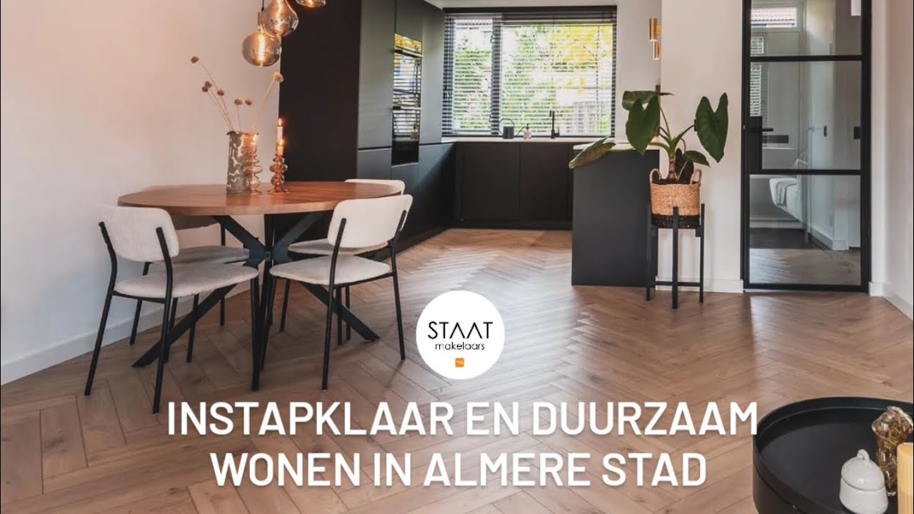 😍 Zeg je instapklaar? Dan zeg je Veenmospad 8 - Almere! | STAAT makelaars