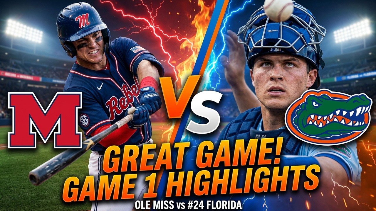 Ole Miss vs #24 Florida (GREAT GAME!) Game 1 | 2026 College Baseball Highlights