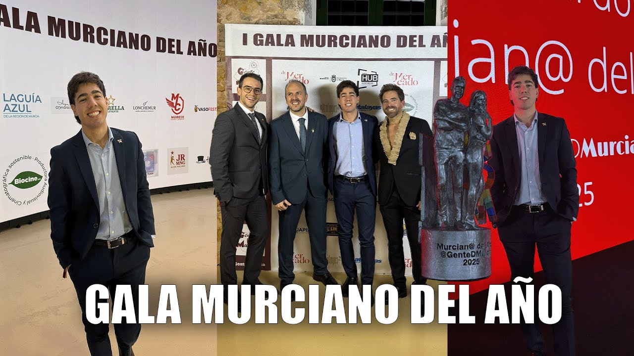 MURCIANO DEL A&Ntilde;O 2025 | V&iacute;deo presentaci&oacute;n de la 1&ordf; Gala - Achanki