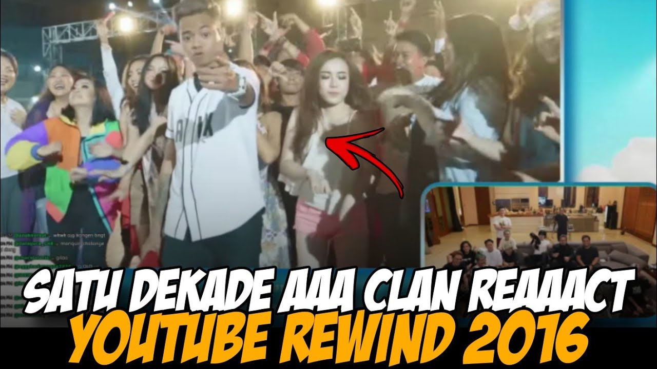 REZAARAP REAAACT YT REWIND 2016 BERSAMA TARA ART DAN GEMA🤣 #rezaarap #taraarts #yb