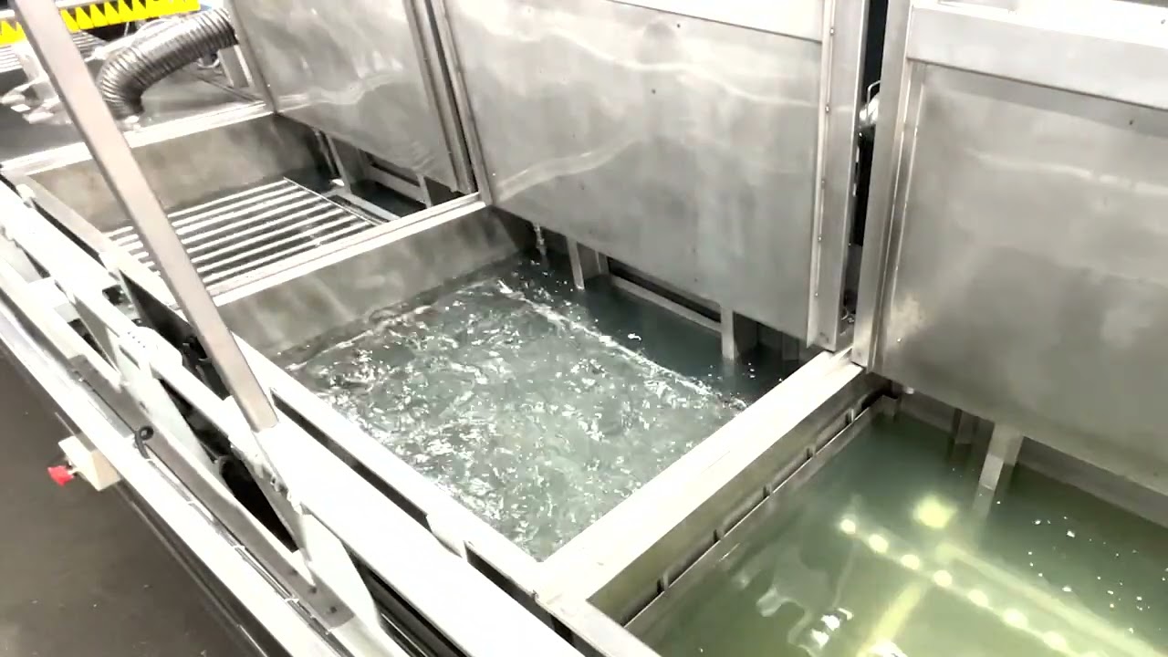 Automated Turbo, Immersion Agitation and Ultrasonics Heavy-Duty High-Volume Cleaning System