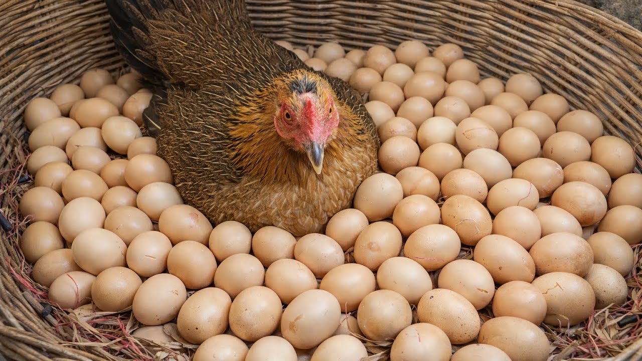 Collecting Fresh Eggs Every Morning 🥚🐔 | Farm Life