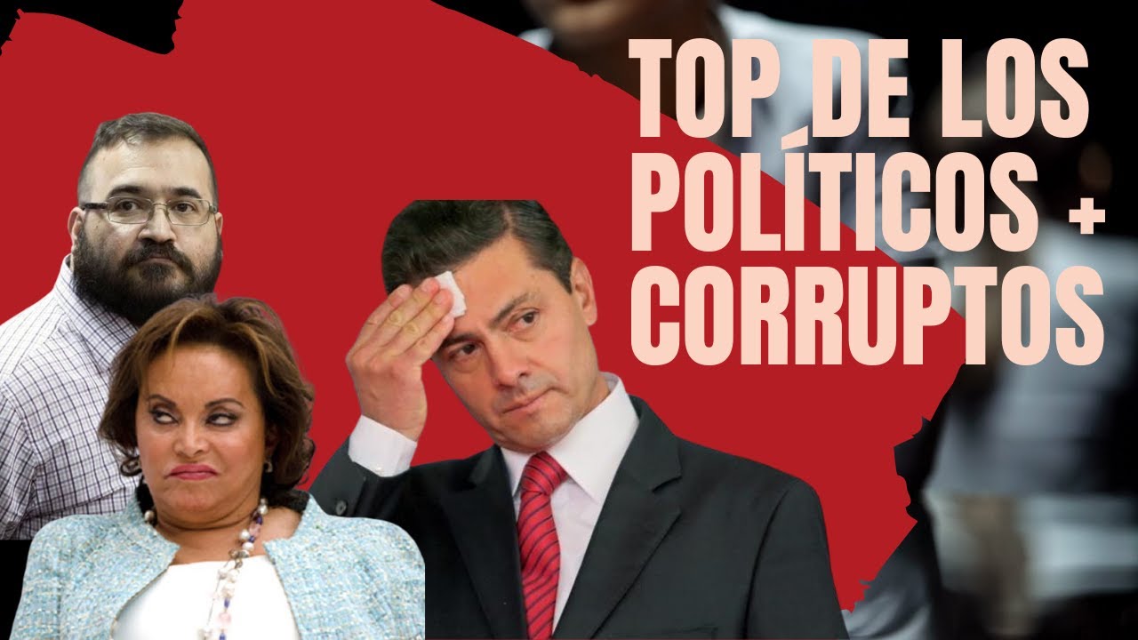 Estos son los políticos + corruptos en México | Parte I