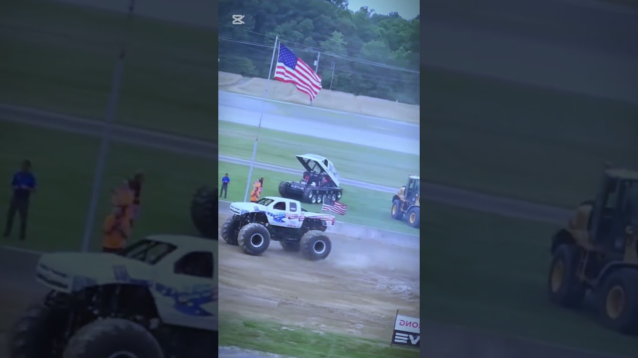 A monster truck  