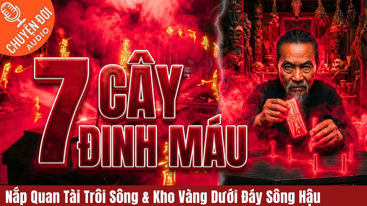 Chuyện Đời, Tập 197: 7 Cây Đinh Máu - Nắp Quan Tài Trôi Sông & Kho Vàng Dưới Đáy Sông Hậu