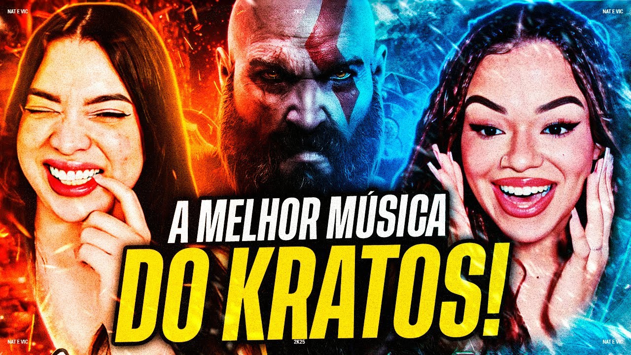 M4rkim: Ragnarok (Kratos) | Vick e Nat [REACT]