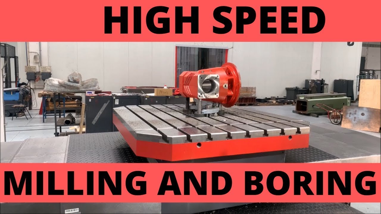 High Speed Boring & Milling With FERMAT WFC 10 HS | FERMAT MACHINERY