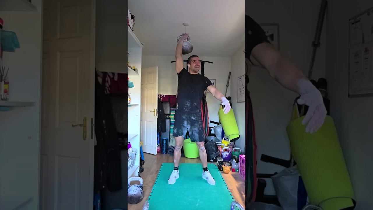 8-min Snatch Test; 26kg Kettlebell; 124 Reps