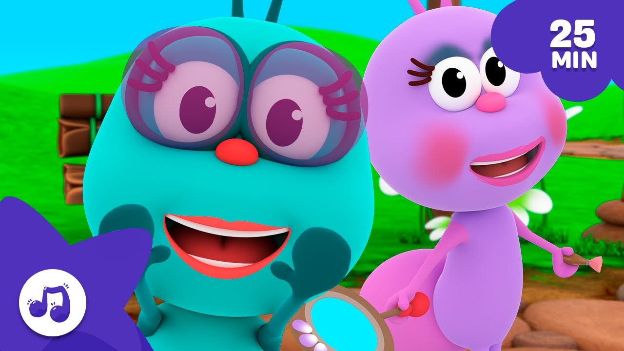 Happy Learning Songs! 🎵🐞 Fun & Education for Kids 🌈 | Boogie Bugs