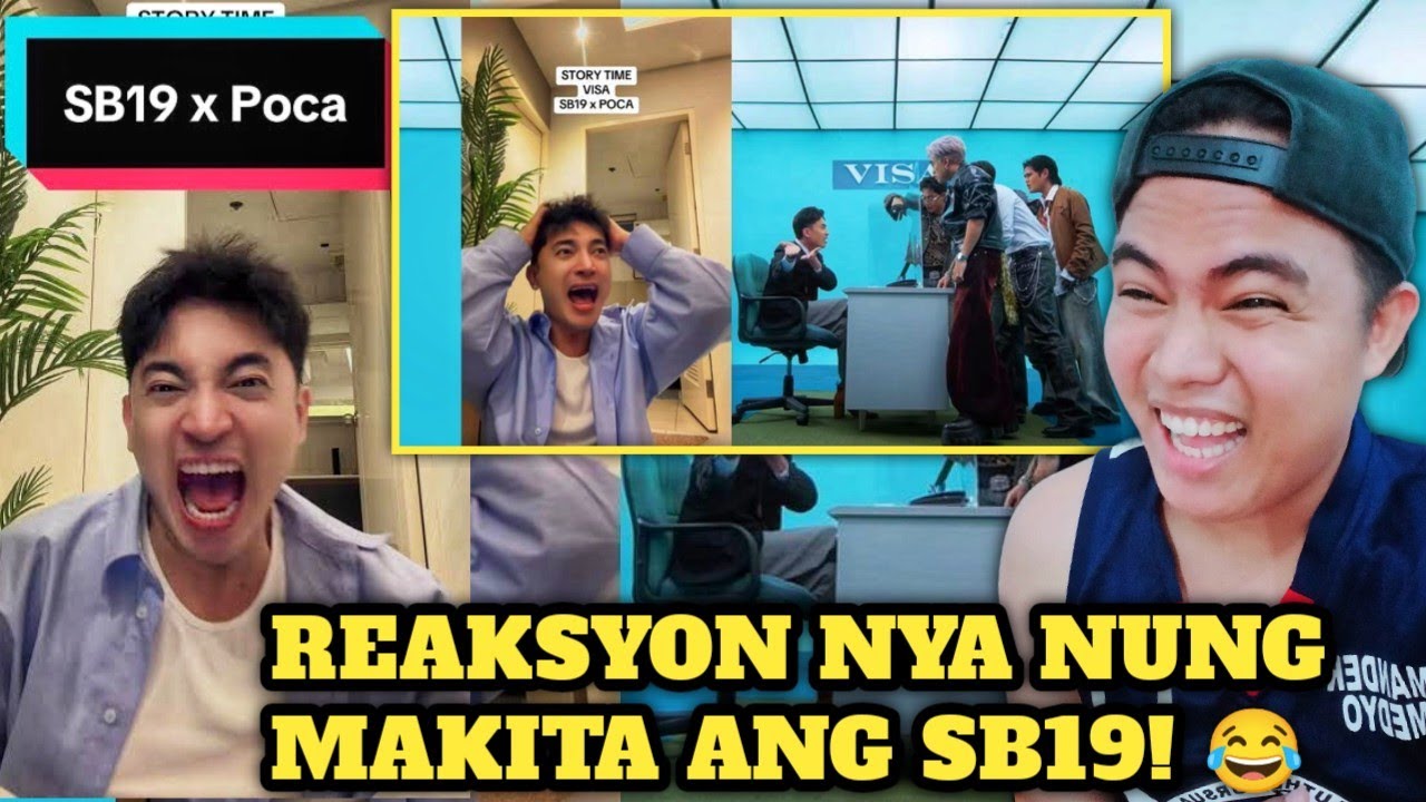 POCA the VISA OFFICER'S Reaction upon seeing SB19! Hay*p HAAAHHA